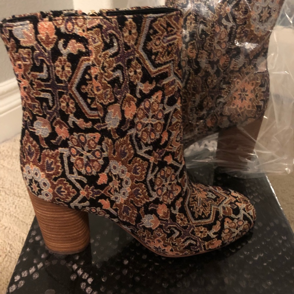 Sam Edelman tapestry bootie